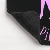 Das rosa Pferd zwei Mousepad (Ecke)