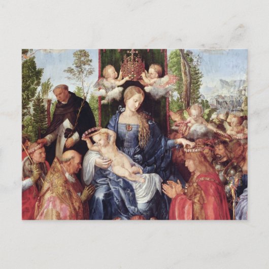 Das Rosary Festival 1506 Postkarte (Vorderseite)