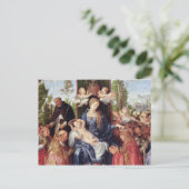 Das Rosary Festival 1506 Postkarte (Stehend Vorderseite)