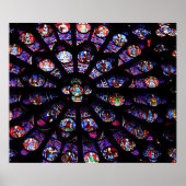 Das Rose-Fenster von Notre-Dame-Poster Poster (Vorne)