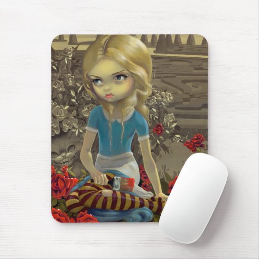 "Das Rosen-Rot" Mousepad malend (Mit Mouse)