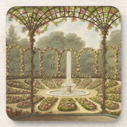Das Rosenbeet bei Ashridge, Kneipe. durch J. Untersetzer (Vorderseite)