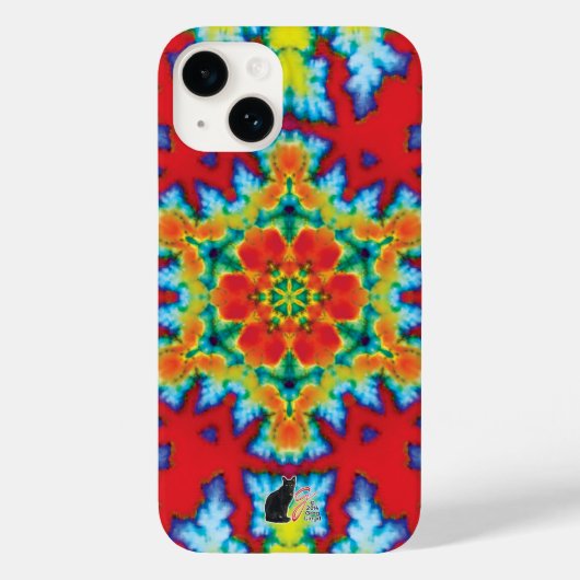 Das Rosey Kaleidoskop Case-Mate iPhone Hülle (Rückseite)