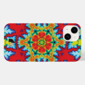 Das Rosey Kaleidoskop Case-Mate iPhone Hülle (Rückseite (Horizontal))