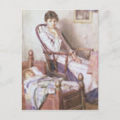 Das rosige Idol ihrer Einsamkeit Postkarte (Vorderseite)