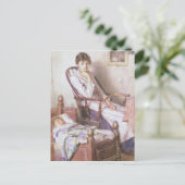 Das rosige Idol ihrer Einsamkeit Postkarte (Stehend Vorderseite)