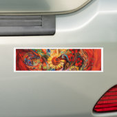 Das Rot auf Rot Autoaufkleber (Auf Auto)