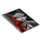 "Das Rot beschuht" Notizbuch Notizblock (Rechte Seite)