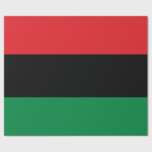 Das Rot, das Schwarze u. das Grün Geschenkpapier (Flach)