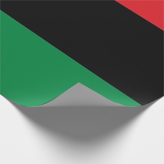 Das Rot, das Schwarze u. das Grün Geschenkpapier (Ecke)