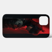 Das rote Bar-Profil von Batman Case-Mate iPhone Hülle (Rückseite (Horizontal))