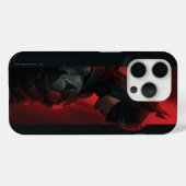 Das rote Bar-Profil von Batman Case-Mate iPhone Hülle (Rückseite (Horizontal))