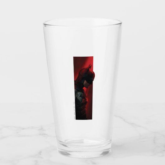Das rote Bar-Profil von Batman Glas (Vorderseite)