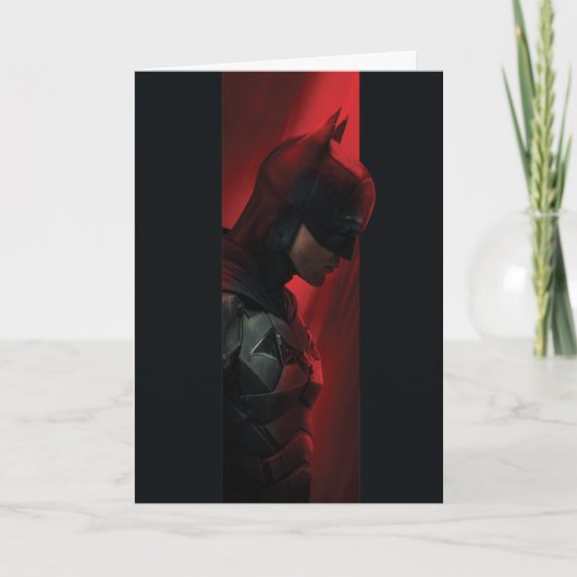 Das rote Bar-Profil von Batman Karte (Vorderseite)