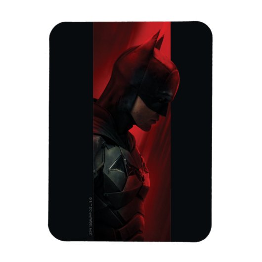 Das rote Bar-Profil von Batman Magnet (Vertikal)