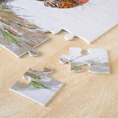 Das rote Eichhörnchen gerettet Puzzle (Seite)