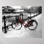 Das Rote Fahrrad Poster (Vorne)