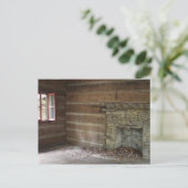 Das rote Fenster Postkarte (Stehend Vorderseite)