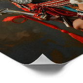 Das rote Hemd Poster (Ecke)