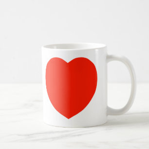 Das rote Herz Kaffeetasse