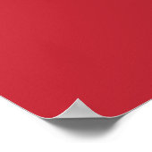 Das Rote Kangaroo Moderne Kunst Poster (Ecke)