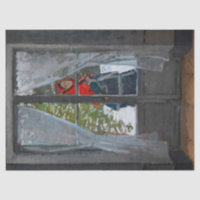Das rote Kerchach, Madame Monet von Claude Monet
