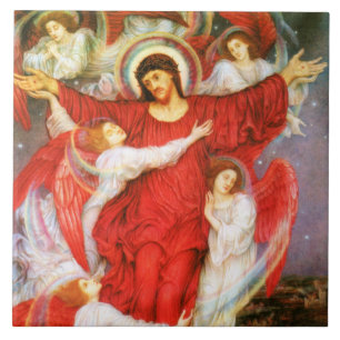 Das Rote Kreuz (Kreuzigung Jesu Christi) Fliese