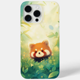 Das rote Panda Bamboo-Heiligtum Case-Mate iPhone Hülle