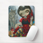 "Das rote Picknick" Mousepad der Reithaube (Mit Mouse)