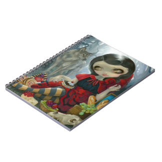 "Das rote Picknick-" Notizbuch der Reithaube Notizblock
