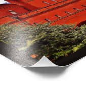 Das rote Spiel Fotodruck (Ecke)