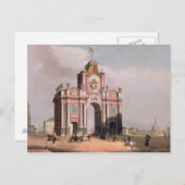Das Rote Tor in Moskau Postkarte (Vorne/Hinten)