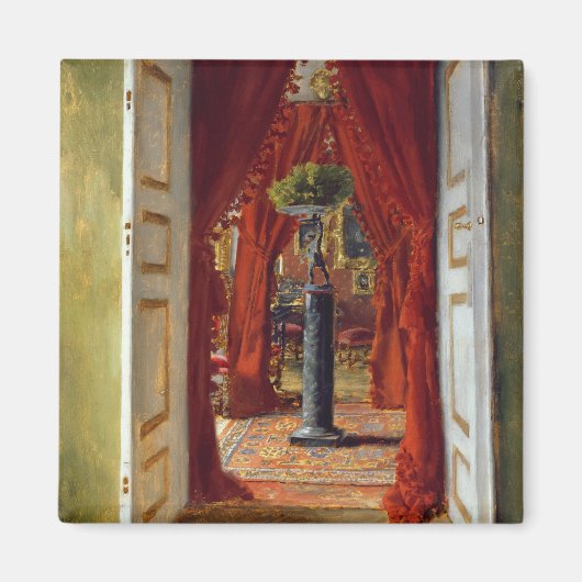 Das Rote Zimmer, 1882 Magnet (Vorne)