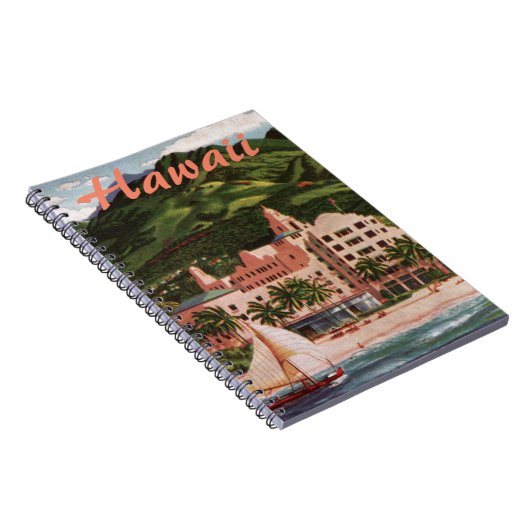 Das Royal Hawaiian Hotel Custom Notizblock (Rechte Seite)