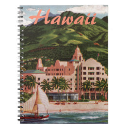 Das Royal Hawaiian Hotel Custom Notizblock