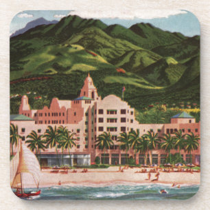 Das Royal Hawaiian Hotel Getränkeuntersetzer