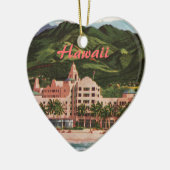 Das Royal Hawaiian Hotel Keramikornament (Links)