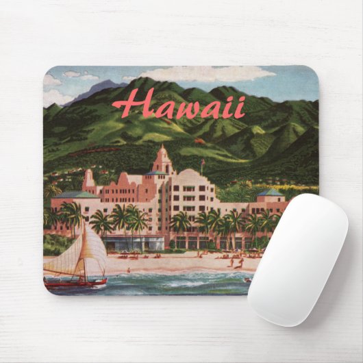 Das Royal Hawaiian Hotel Mousepad (Mit Mouse)