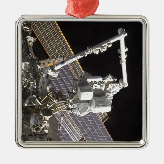 Das Royal Marines Payload Attachment System Silbernes Ornament (Vorne)