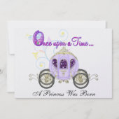 Das Royal Princess Party - SRF Einladung (Vorderseite)