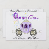 Das Royal Princess Party - SRF Einladung (Vorne/Hinten)