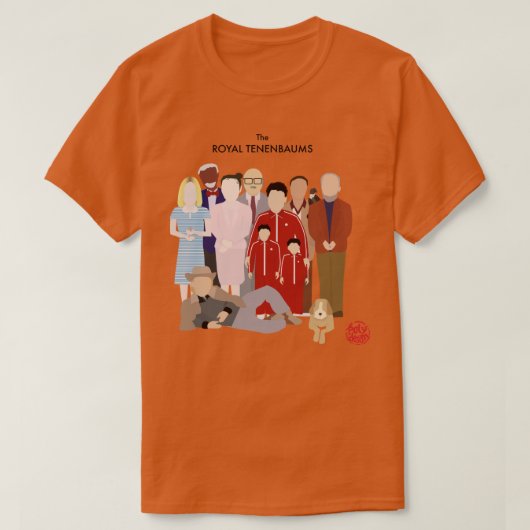 Das Royal Tenenbaums T-Shirt (Design vorne)