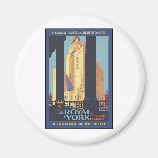 Das Royal York Toronto Canada Magnet (Vorne)
