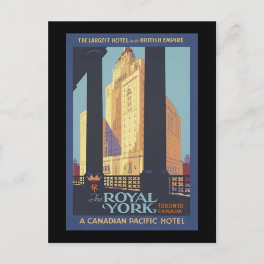 Das Royal York Toronto Canada Postkarte (Vorderseite)