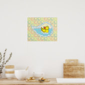 Das Rubber Duck Poster Chaucer (Küche)