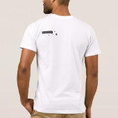 DAS-Rübe (Rübe, Hammer/Sichel u. Schnurrbart) T-Shirt (Rückseite)