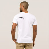 DAS-Rübe (Rübe, Hammer/Sichel u. Schnurrbart) T-Shirt (Schwarz voll)