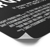 Das Ruby läuft Red Poster - 11x17" (Ecke)