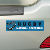 Das Rugby #2 der Frauen Autoaufkleber (Auf Auto)