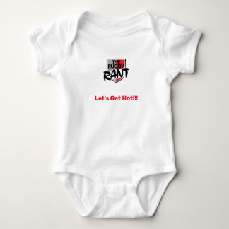Das Rugby Rant Baby One Stück - Lass uns heiß werd Strampler
